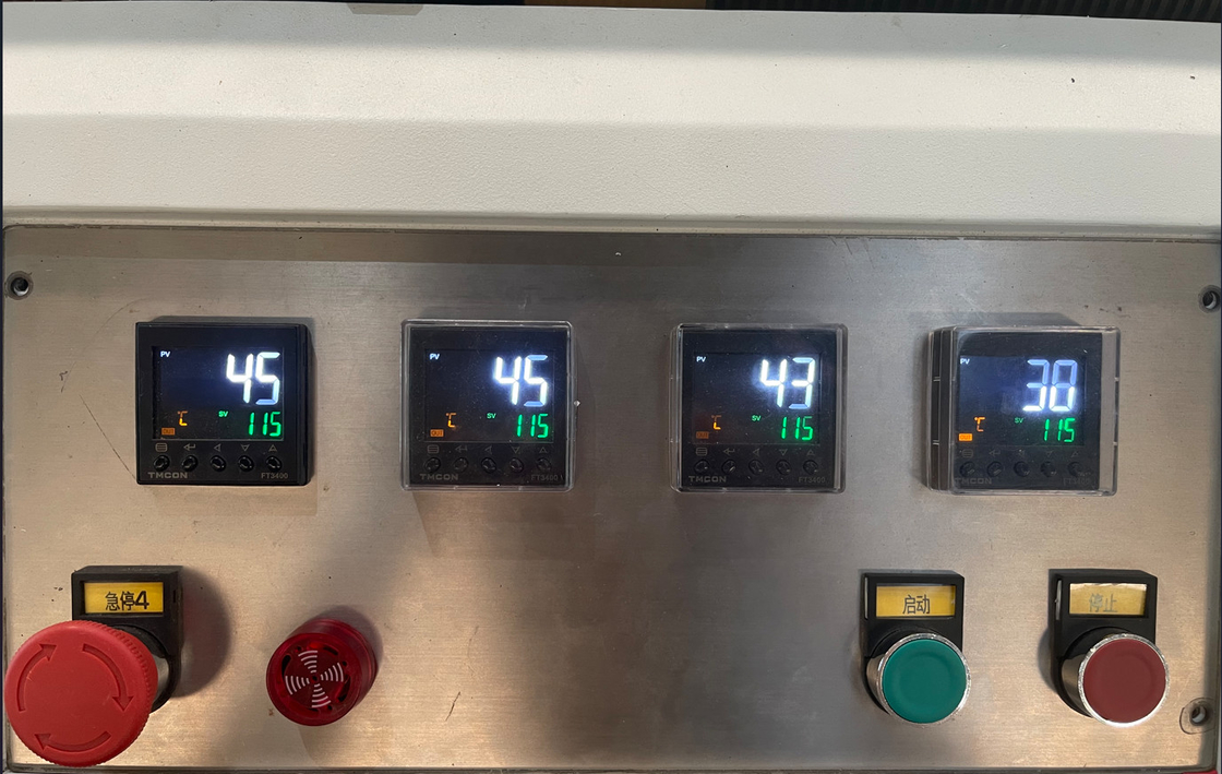 3D Χρυσόχρωμο αυτόματο θερμό φύλλο Stamping Machine Για πλήρη γκάμα χαρτιού συσκευασίας, χρώματα Stamping