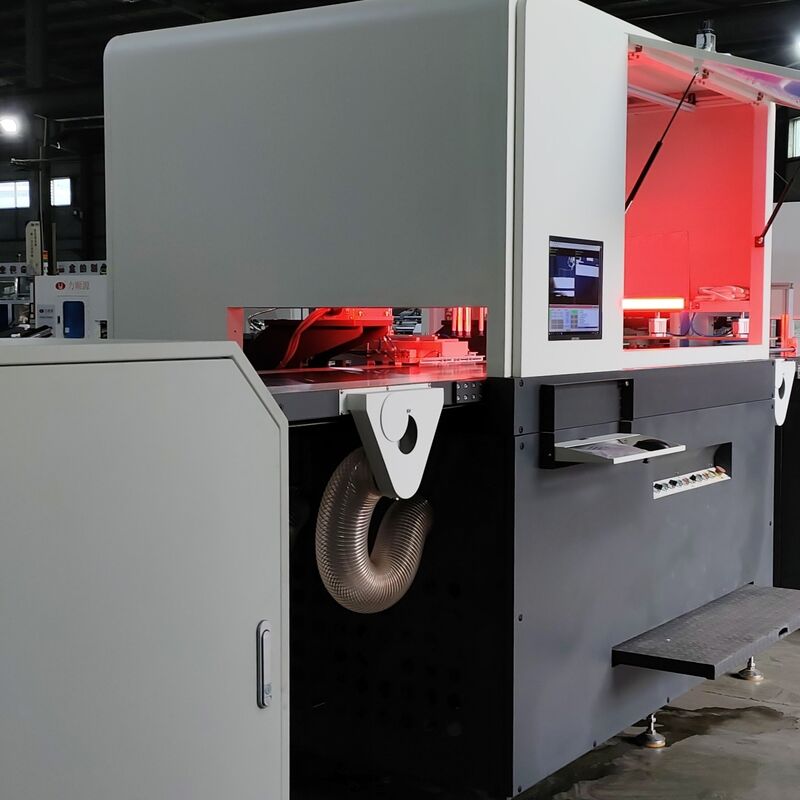 3000CZ Intellegent 2 In 1 Rigid Box Production Line 70pcs/ min  Low Energy Consumption