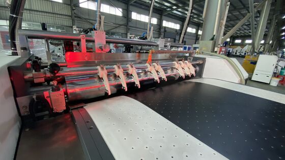 Double Feeding Double Forming Rigid Box Making Machine Fast Speed High Precision Full Servo Control