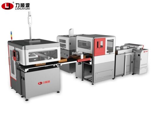 Ηλεκτρονική γραμμή παραγωγής αυστηρών κιβωτίων υψηλής ταχύτητας LY-HB1200CN 20-30pcs/Min