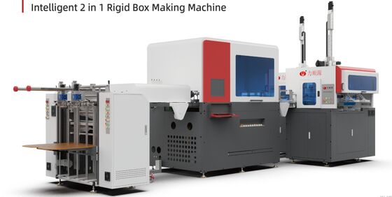 Μηχανή Κατασκευής Άκαμπτων Κουτιών LY- 3000CB Ευφυής 2 σε 1 Υψηλής Ταχύτητας (με λειτουργίες πίεσης φυσαλίδων) Μηχανή άκαμπτων κουτιών/ Μηχανή κατασκευής κουτιών συσκευασίας/ Αυτόματη κατασκευή άκαμπτων κουτιών/ Μηχανή κατασκευής κουτιών δώρου