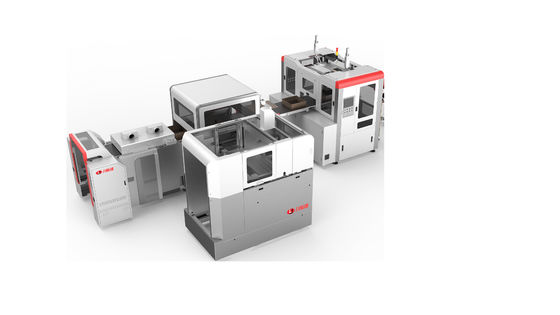 LY-HB2500CK ευφυές άκαμπτο κιβώτιο υψηλής ταχύτητας 35-45pcs/min που κατασκευάζει τη μηχανή για την κατασκευή κιβωτίων Makeup/κοσμημάτων/κρασιού